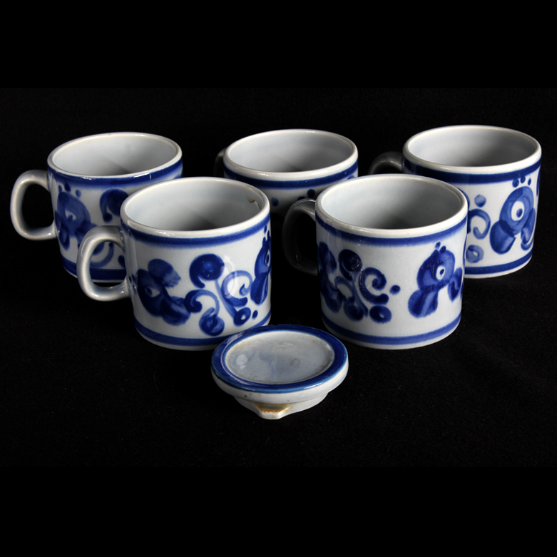 Lapid Israel Pottery Mugs