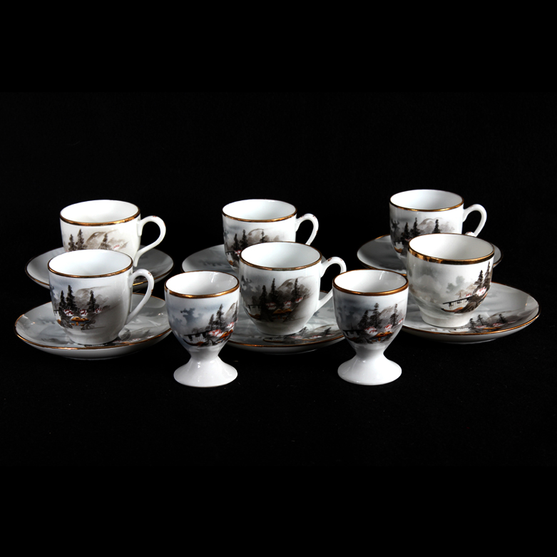 Vintage William Rae Tor Road Kobe Porcelain China Set