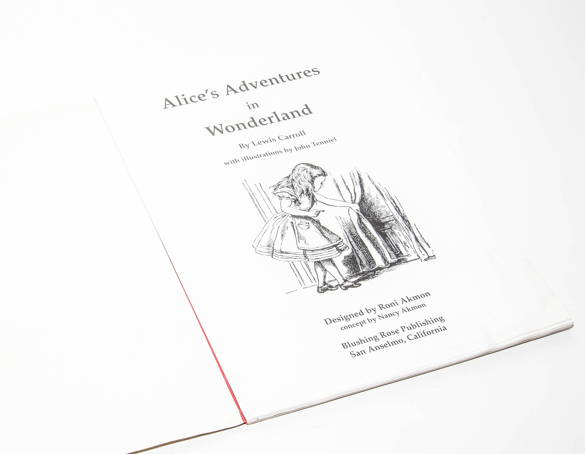 "Alice in Wonderland" Oversized Coloring Book by Roni Akmon