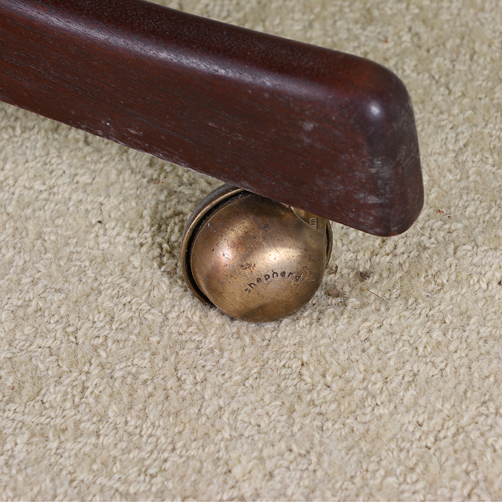 Burgundy Leather Executive Office Chair