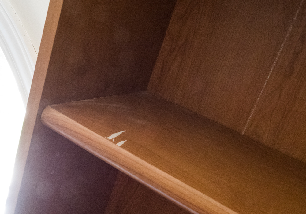 Bush Furniture Series C Medium Cherry Veneer Bookcase