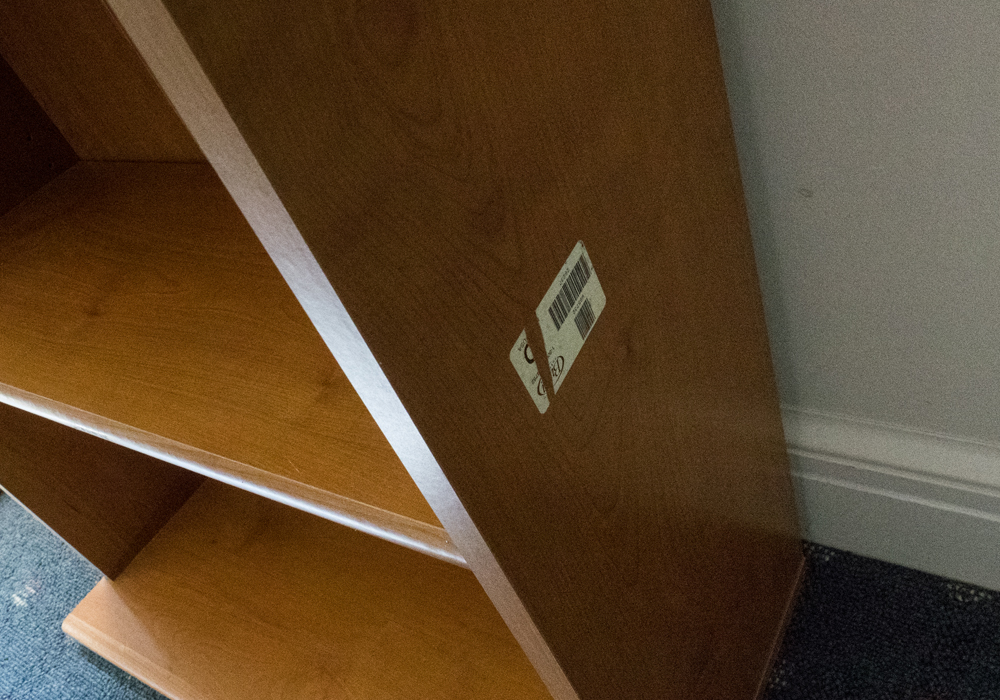 Bush Furniture Series C Medium Cherry Veneer Bookcase