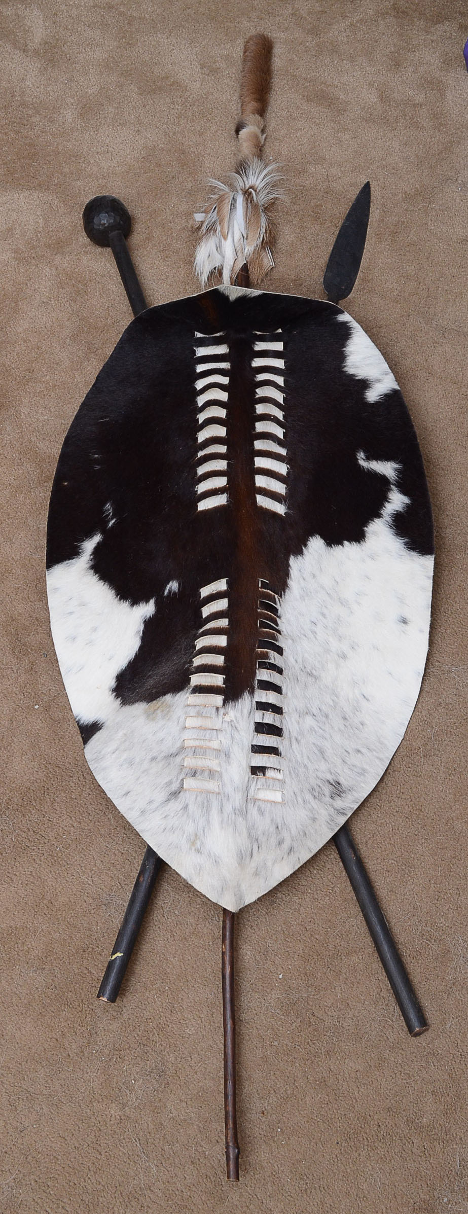 Zulu Shield and Weapons Crest