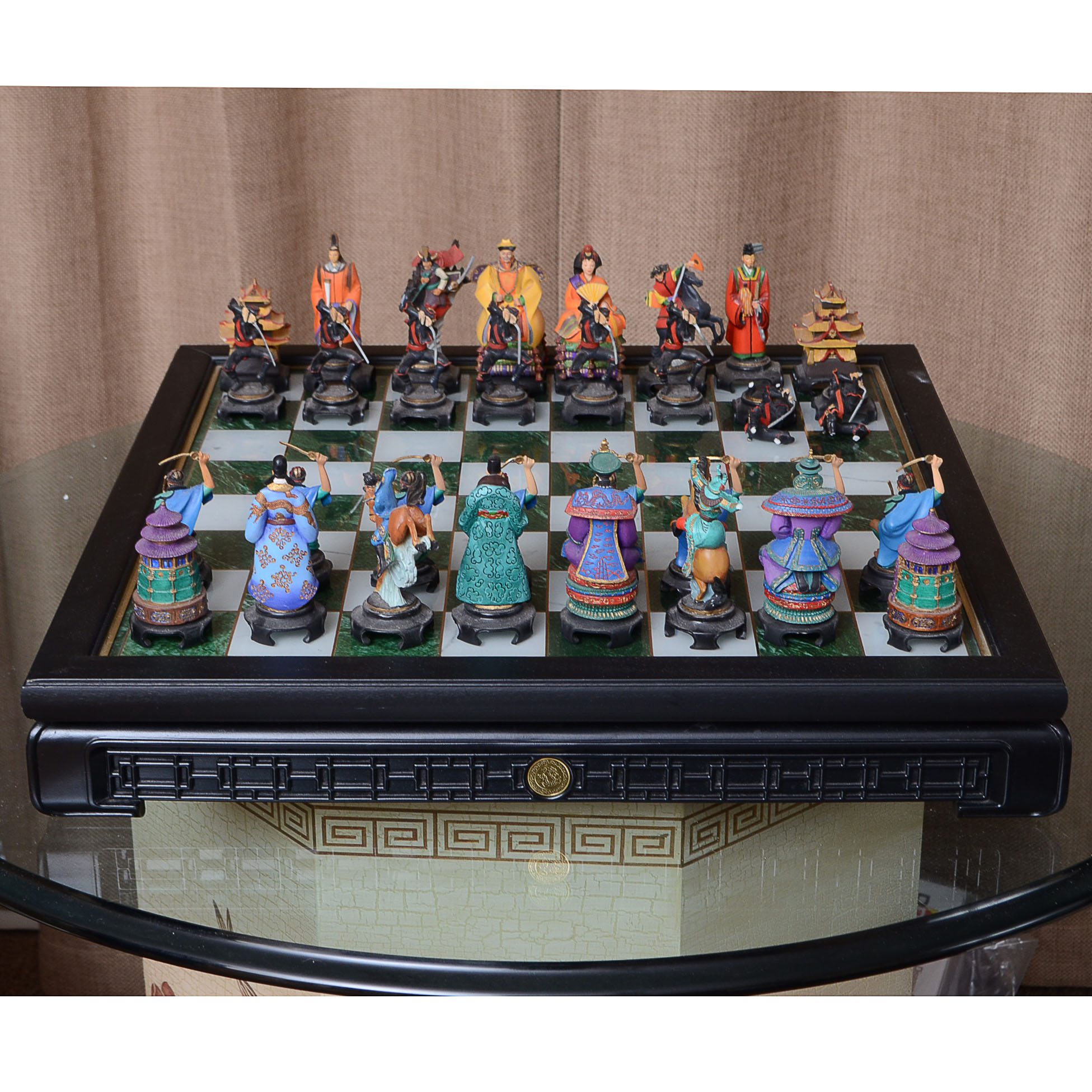 Franklin Mint "Emperors of The Orient" Chess Set