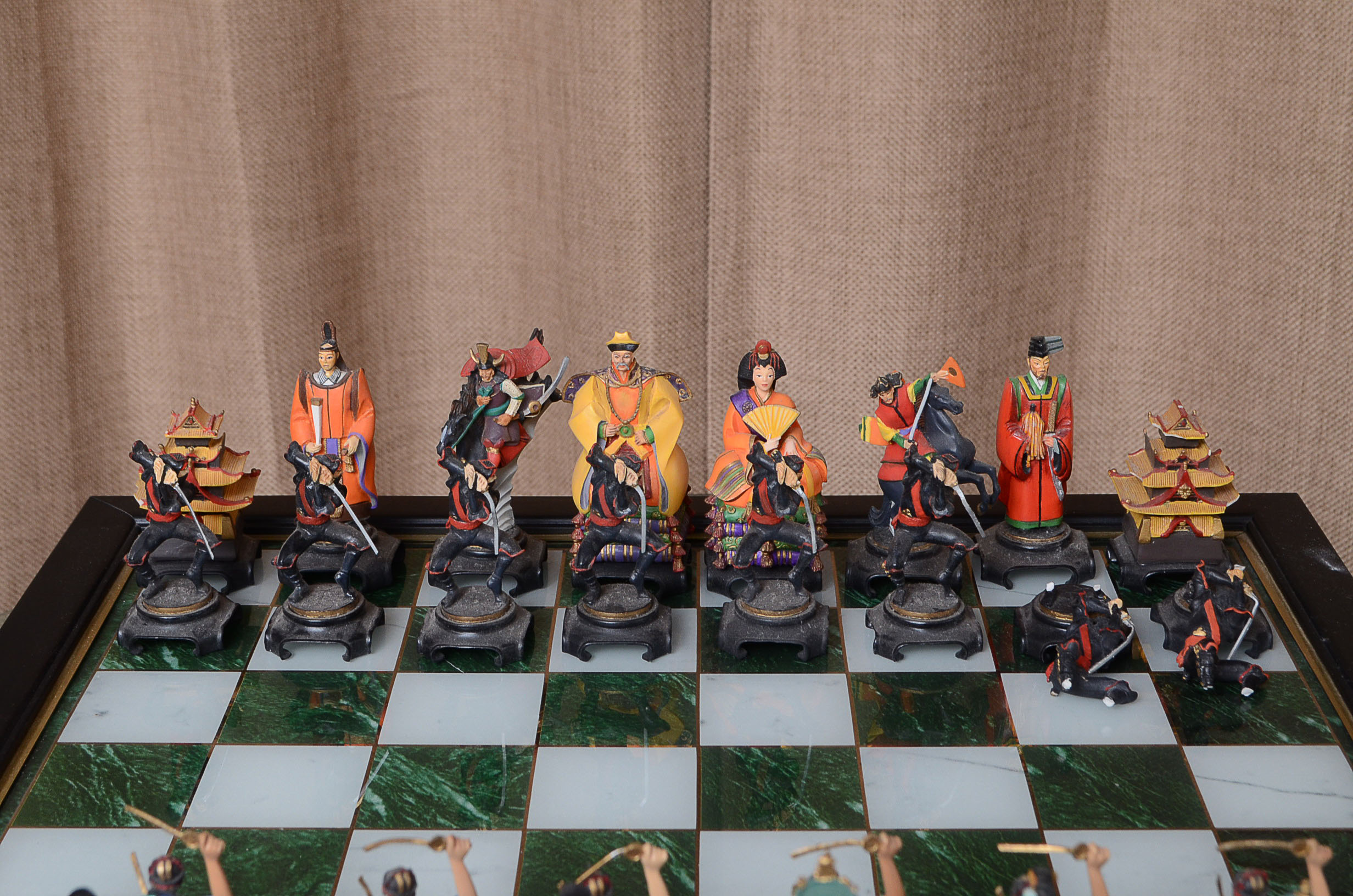Franklin Mint "Emperors of The Orient" Chess Set