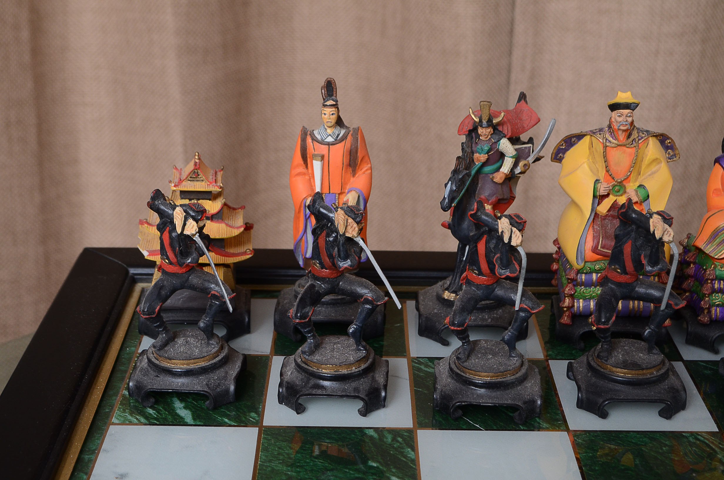 Franklin Mint "Emperors of The Orient" Chess Set