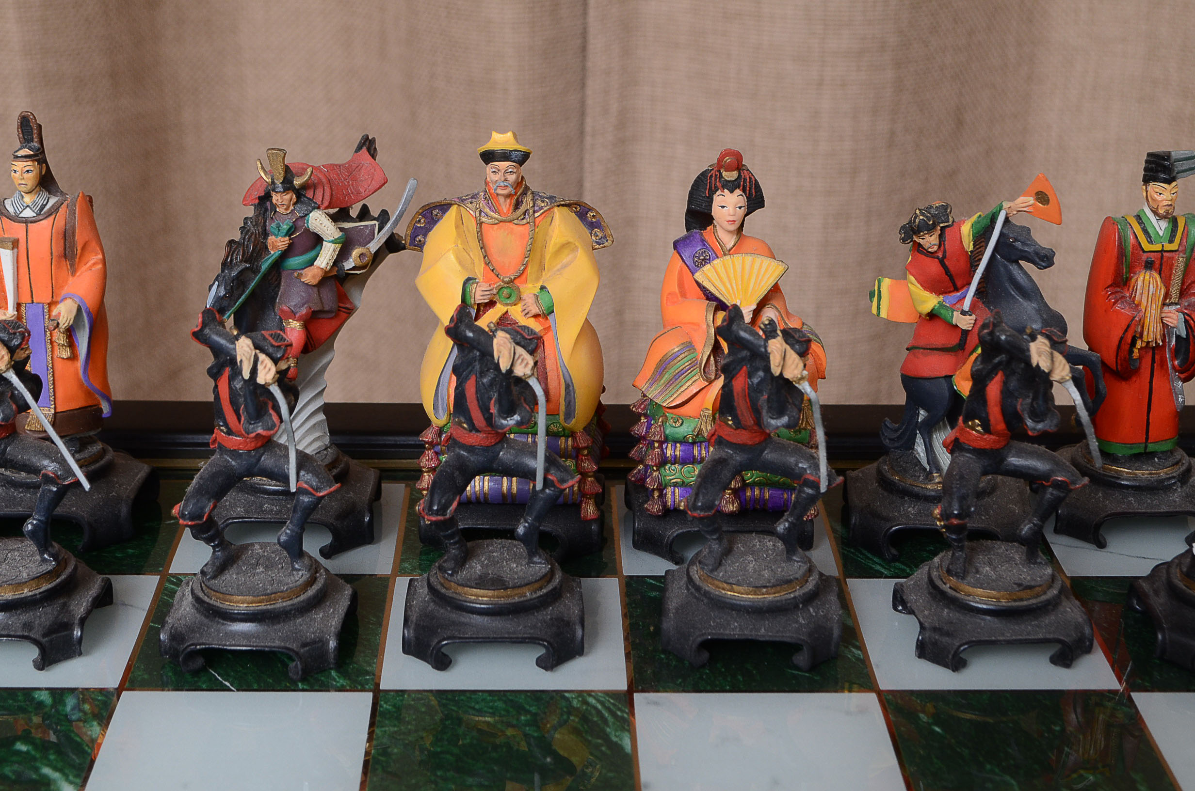 Franklin Mint "Emperors of The Orient" Chess Set