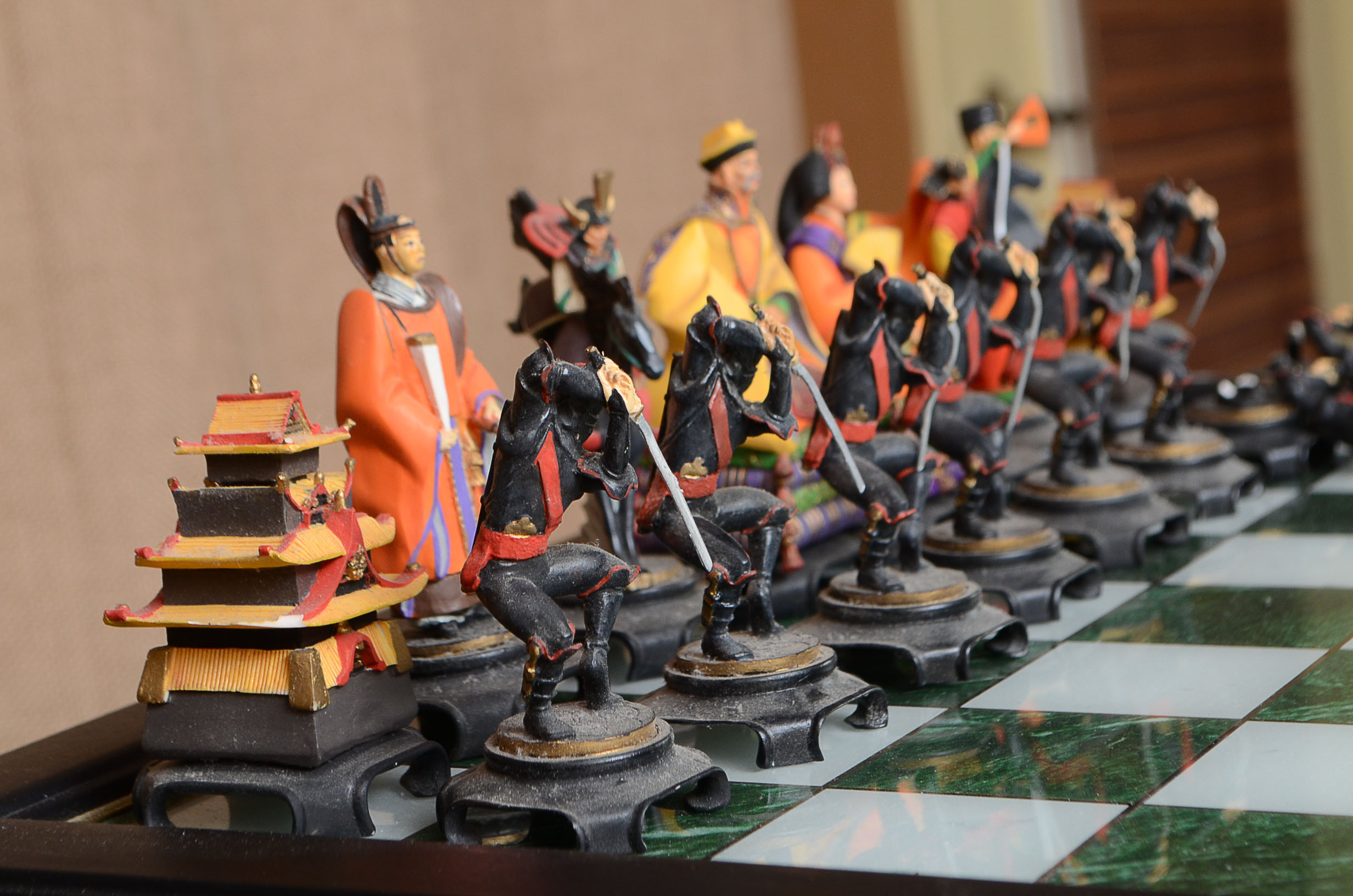 Franklin Mint "Emperors of The Orient" Chess Set