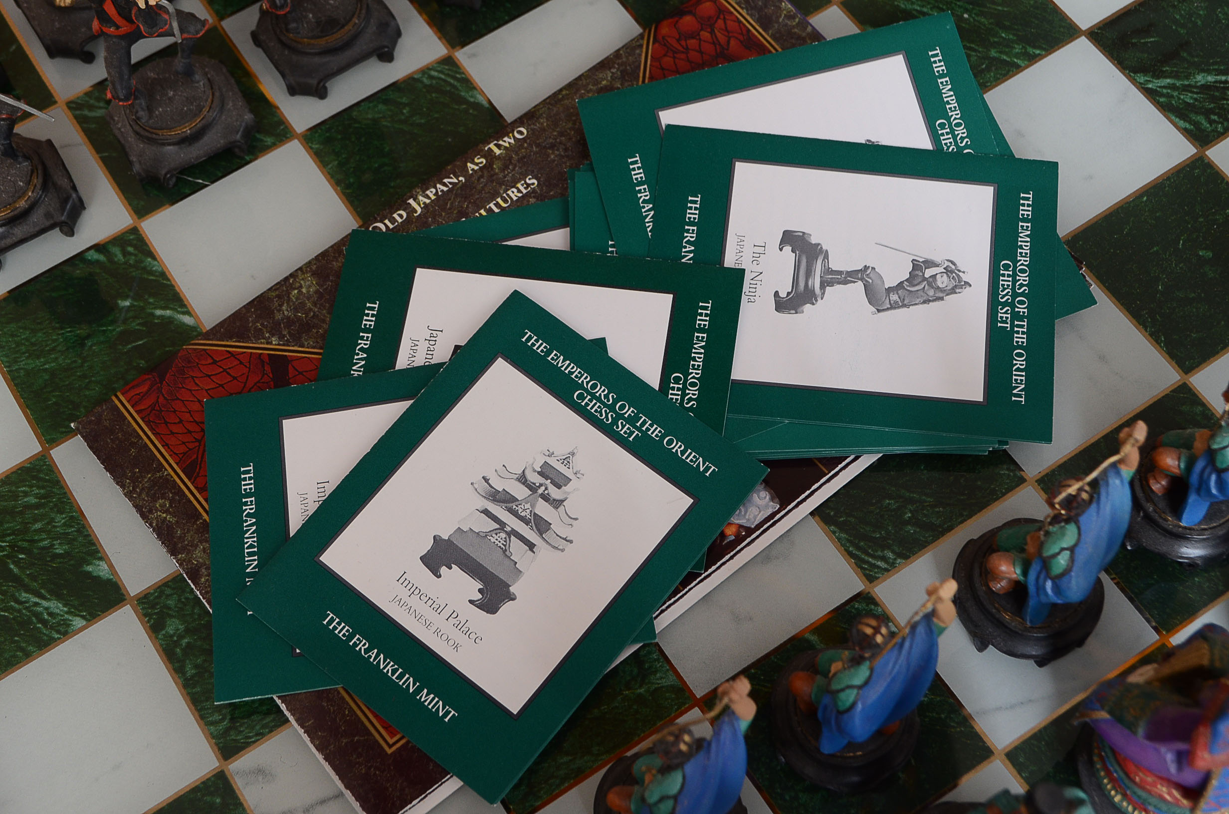 Franklin Mint "Emperors of The Orient" Chess Set
