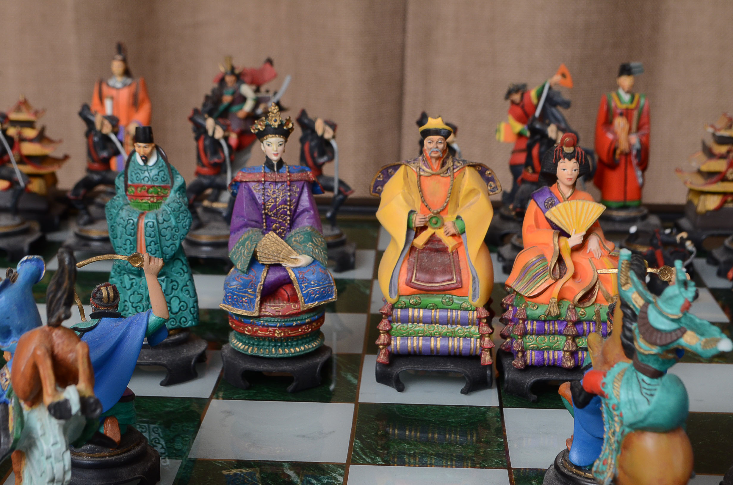 Franklin Mint "Emperors of The Orient" Chess Set