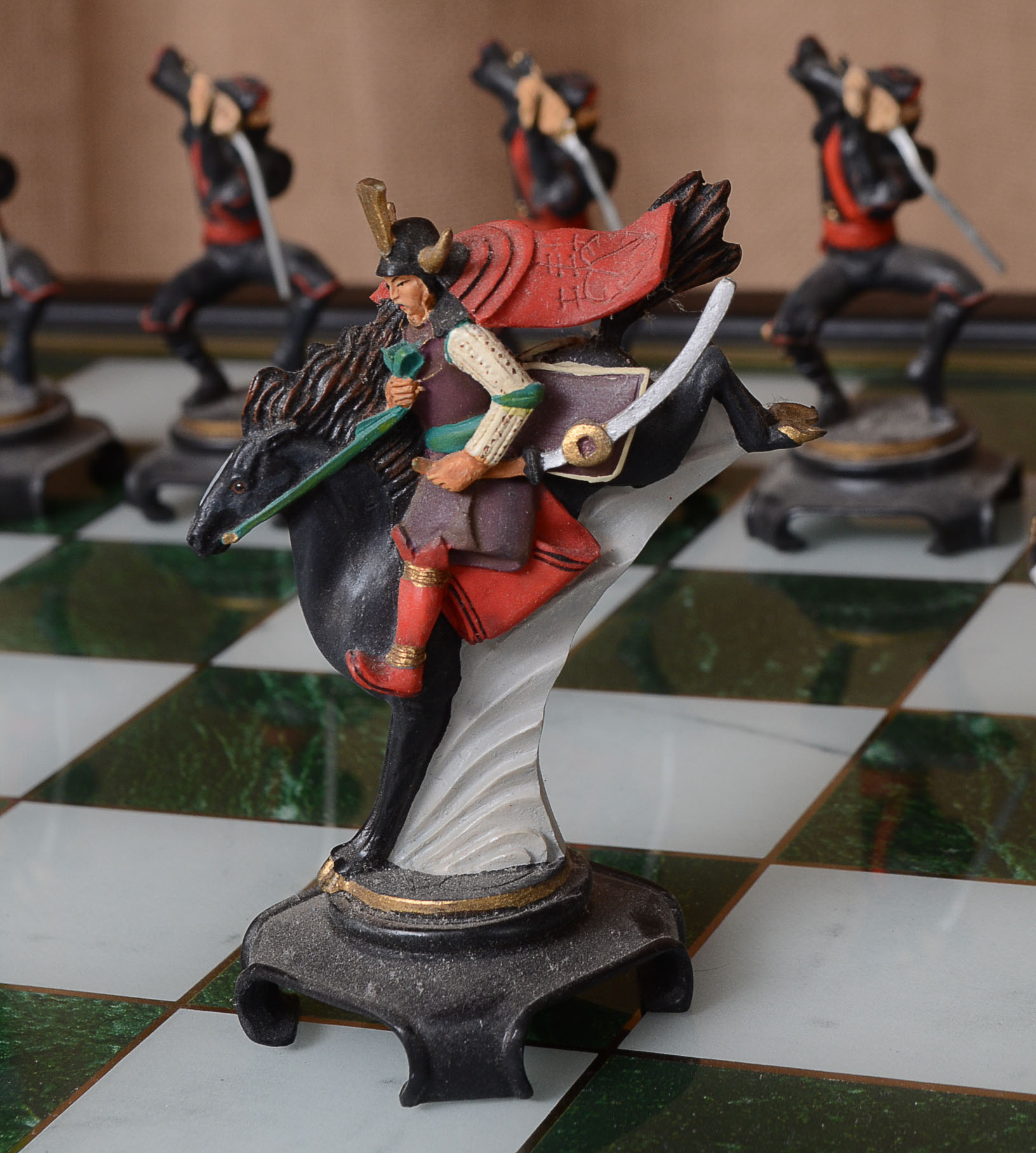 Franklin Mint "Emperors of The Orient" Chess Set