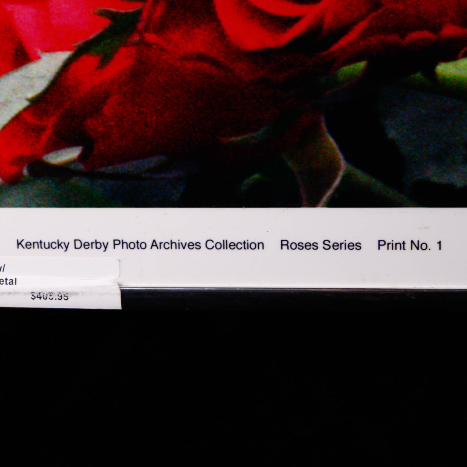 Framed Laminate 1989 Kentucky Derby Horn and Roses Photographic Poster