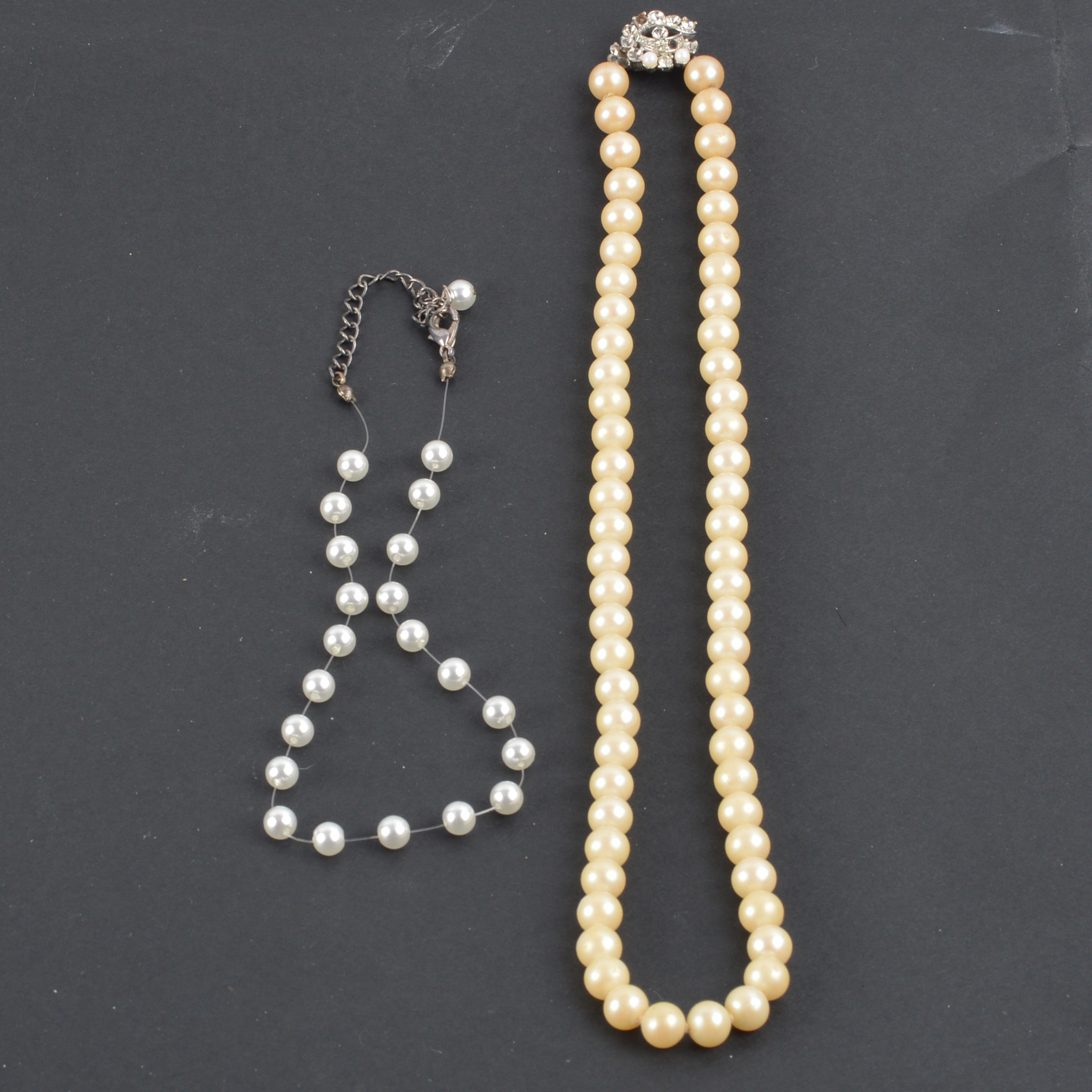 Pair of Costume Pearl Necklaces