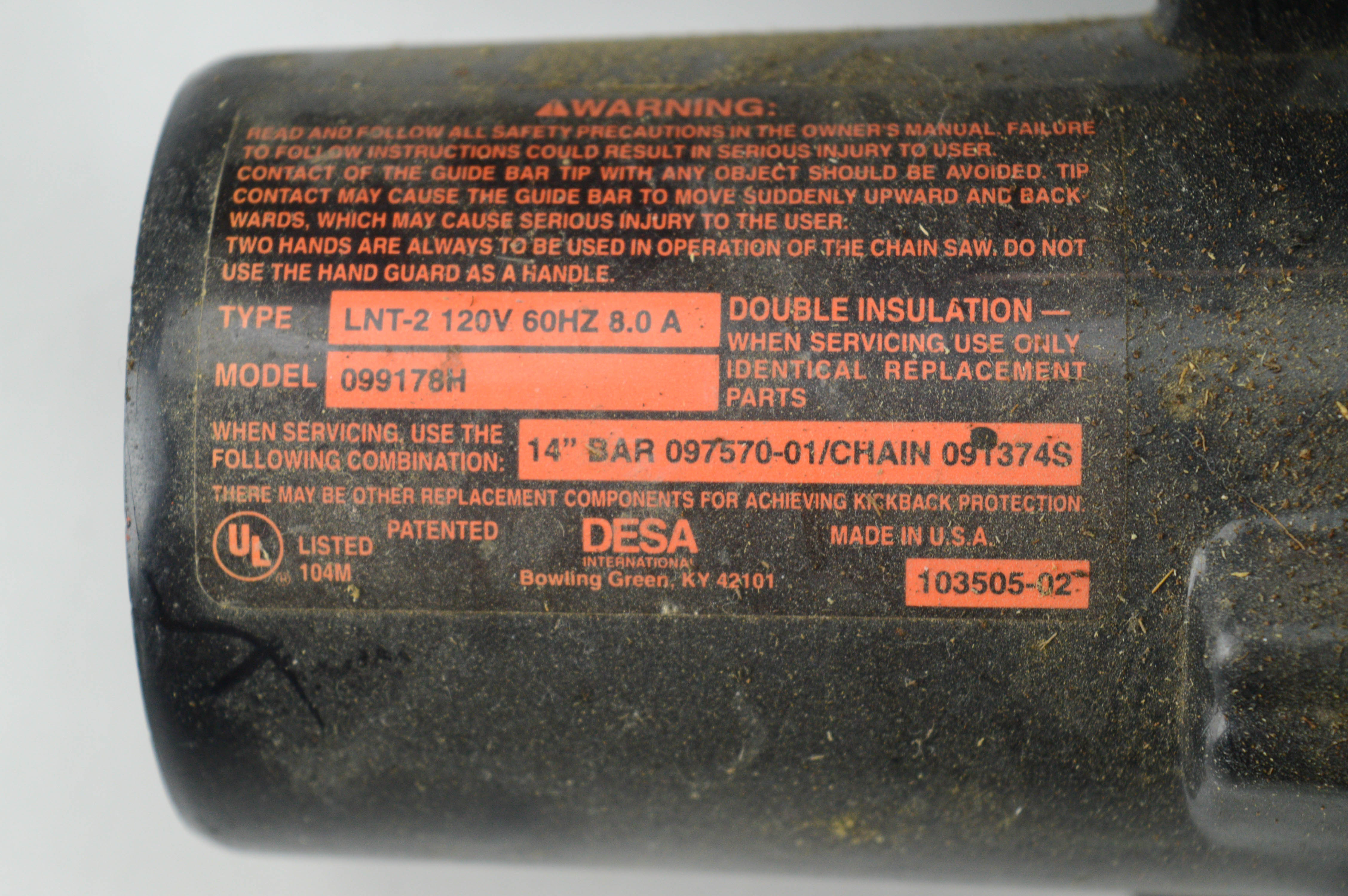 Remington 14" Limb and Trim Electric Chain Saw