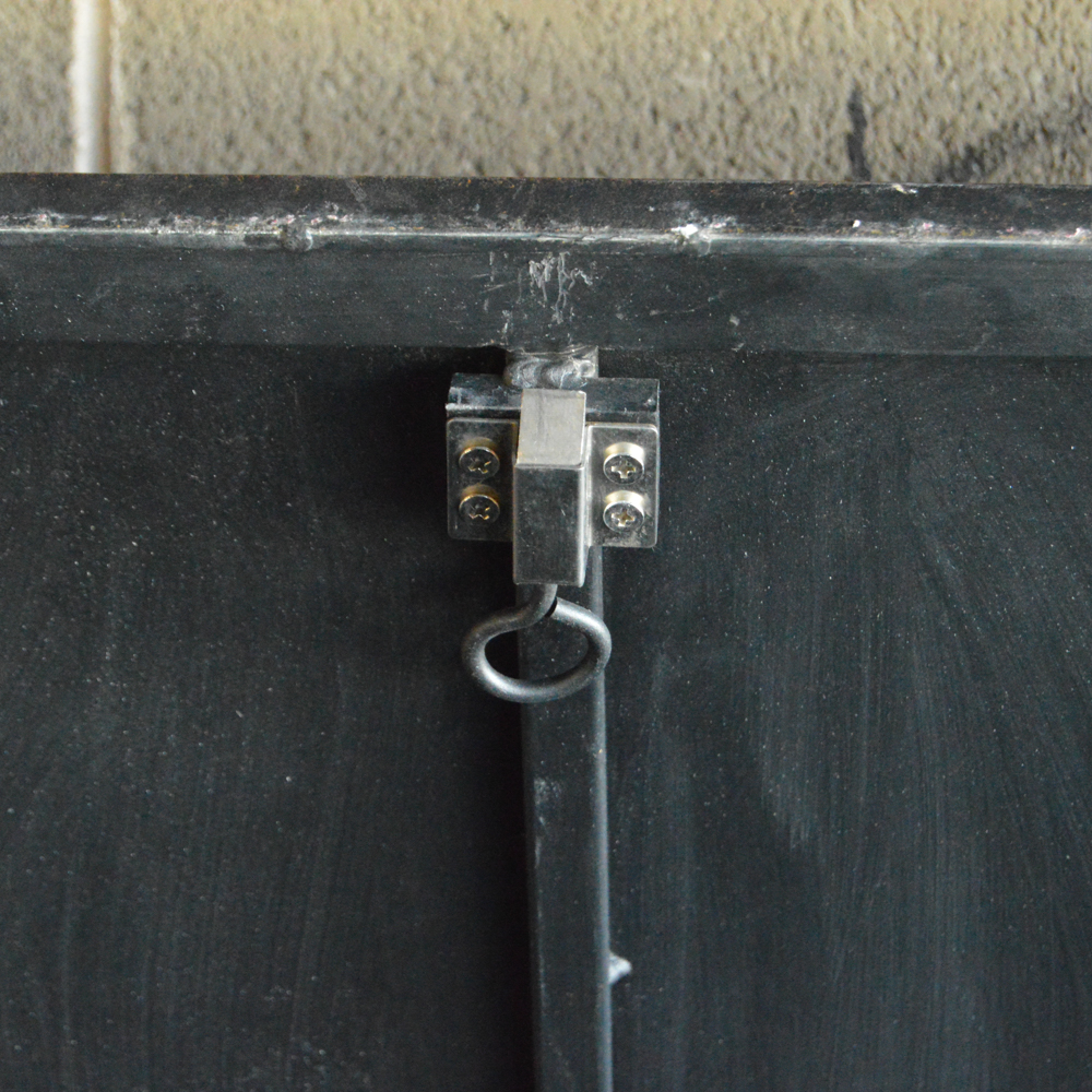 Large Outdoor Painted Metal Chest