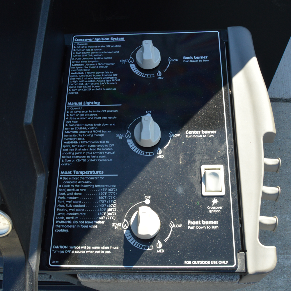 Weber Genesis Silver Gas Grill with Accessories