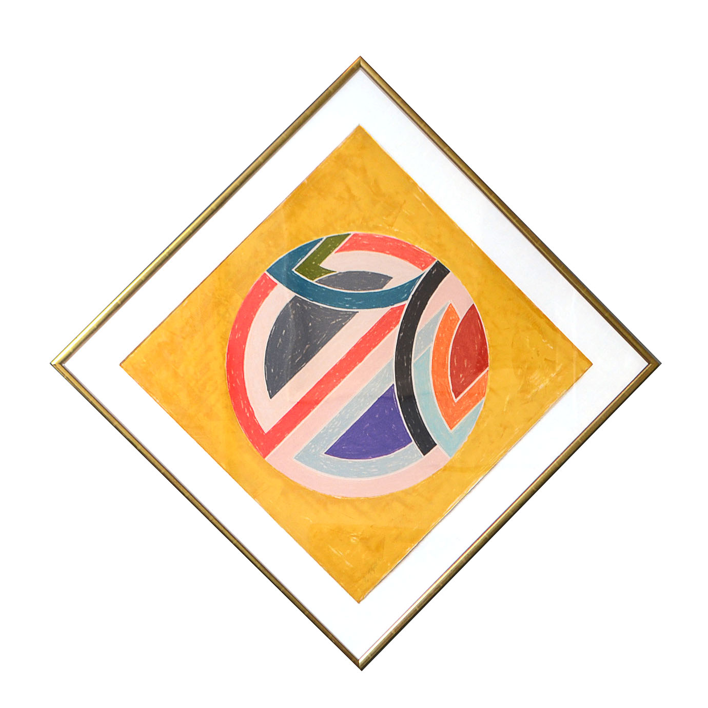 Frank Stella Signed Lithograph and Screenprint