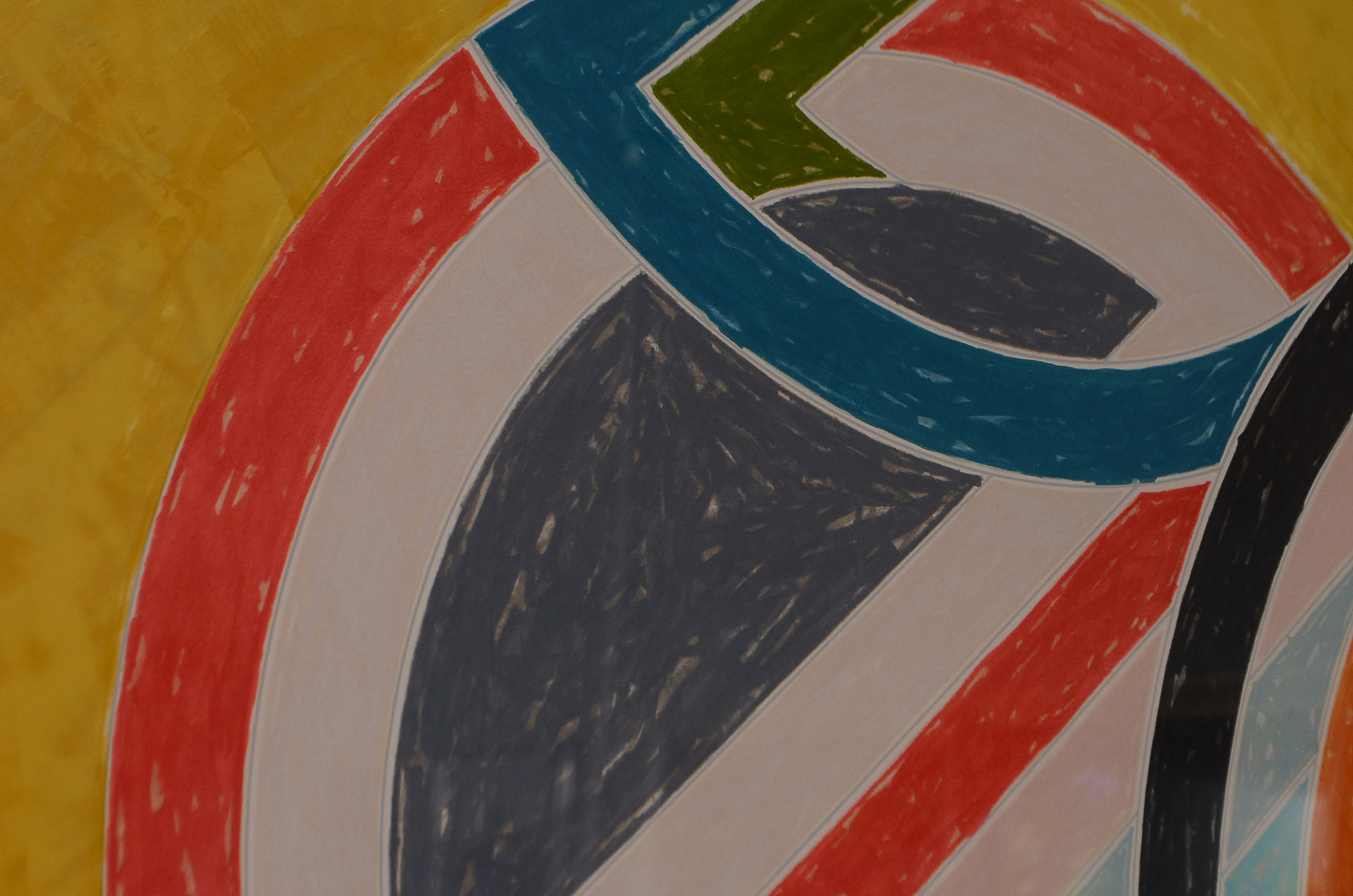 Frank Stella Signed Lithograph and Screenprint