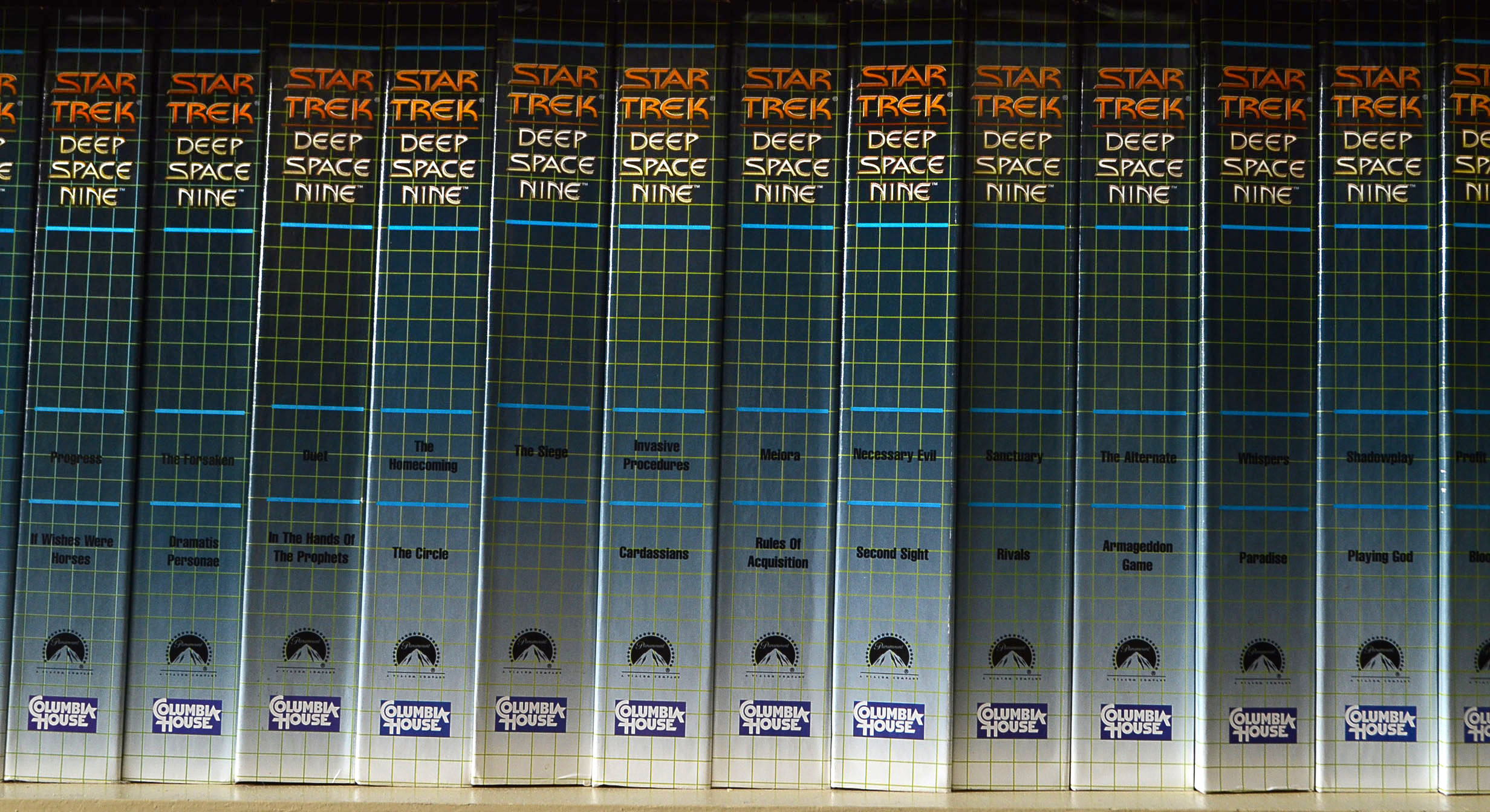 Collection of "Star Trek: Deep Space Nine" VHS Tapes