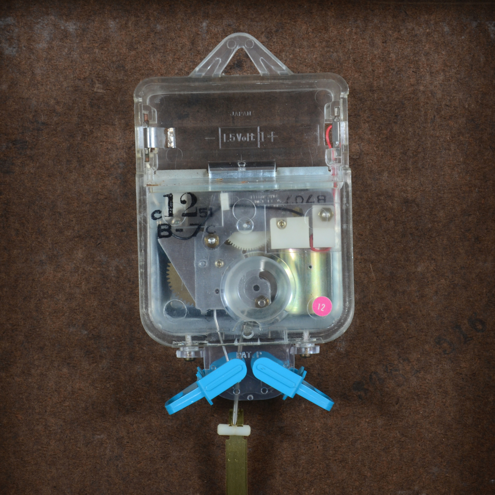 Bulova Battery Operated Walnut Wall Clock