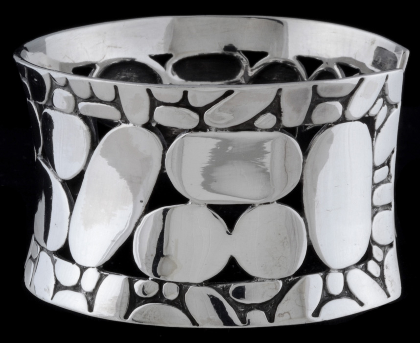John Hardy Kali Sterling Silver Openwork Wide Cuff