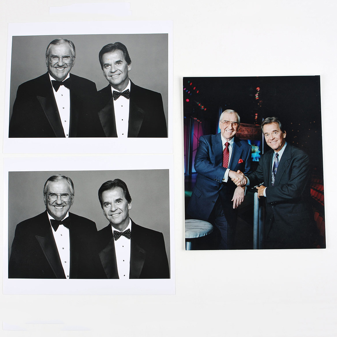 Photographic Images of Ed McMahon with Dick Clark