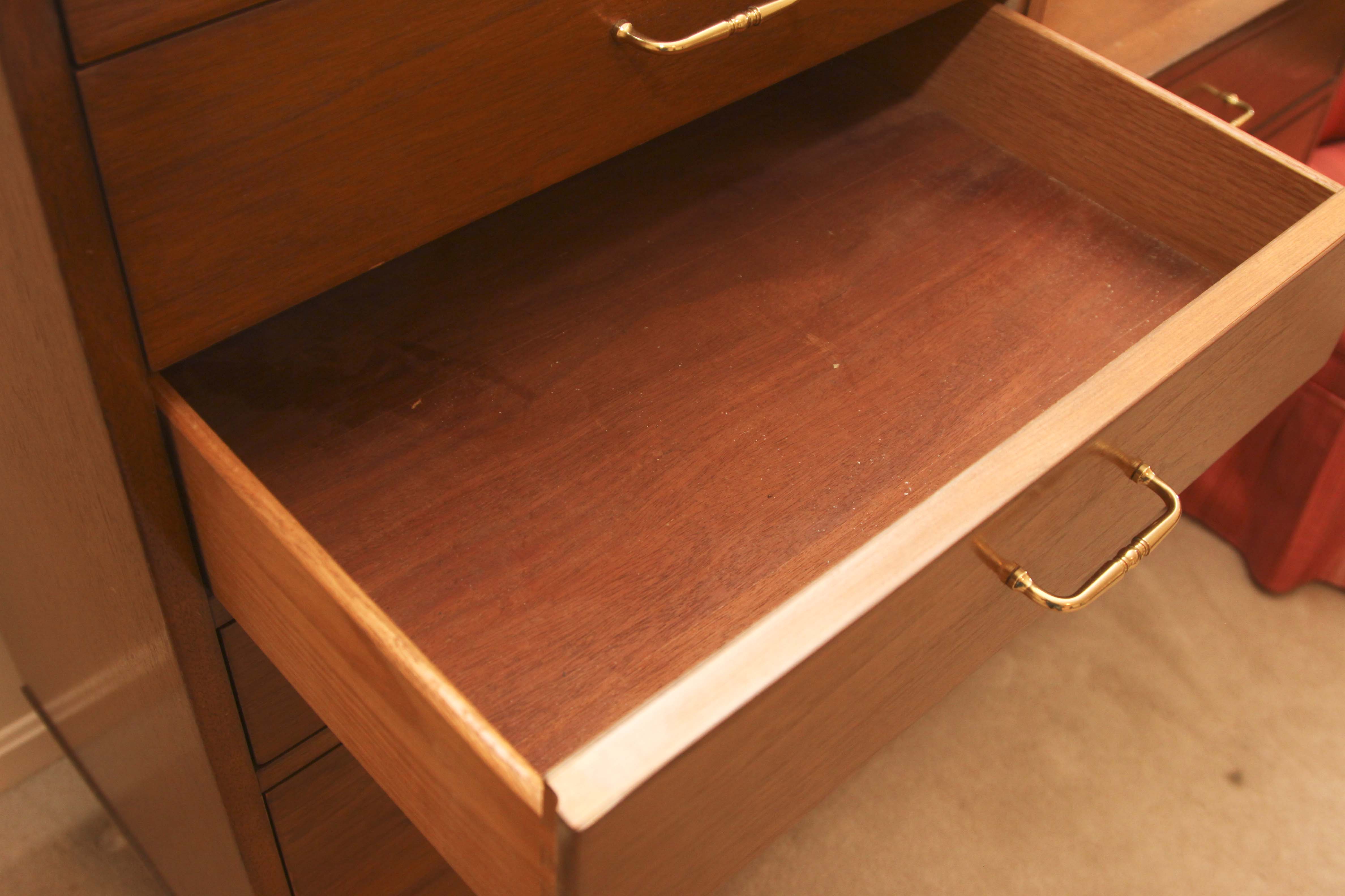 Drexel Mid Century Modern "Biscayne" Dresser with Hidden Vanity