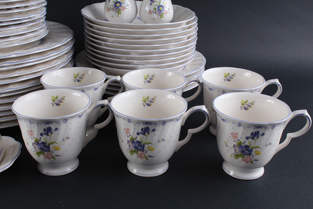 "Blue Peony" by Nikko China Set