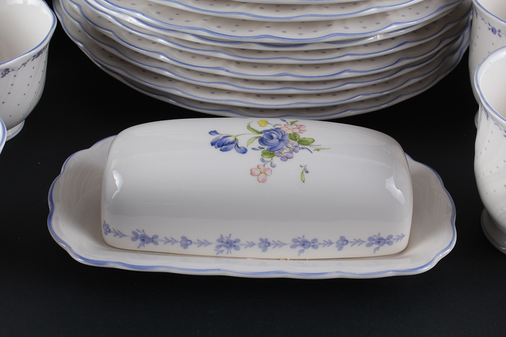 "Blue Peony" by Nikko China Set