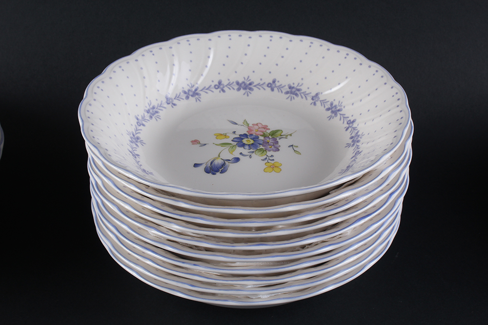 "Blue Peony" by Nikko China Set