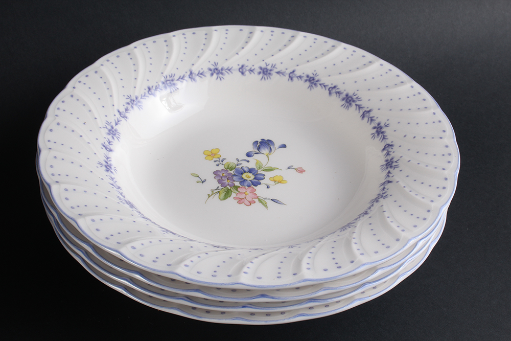 "Blue Peony" by Nikko China Set