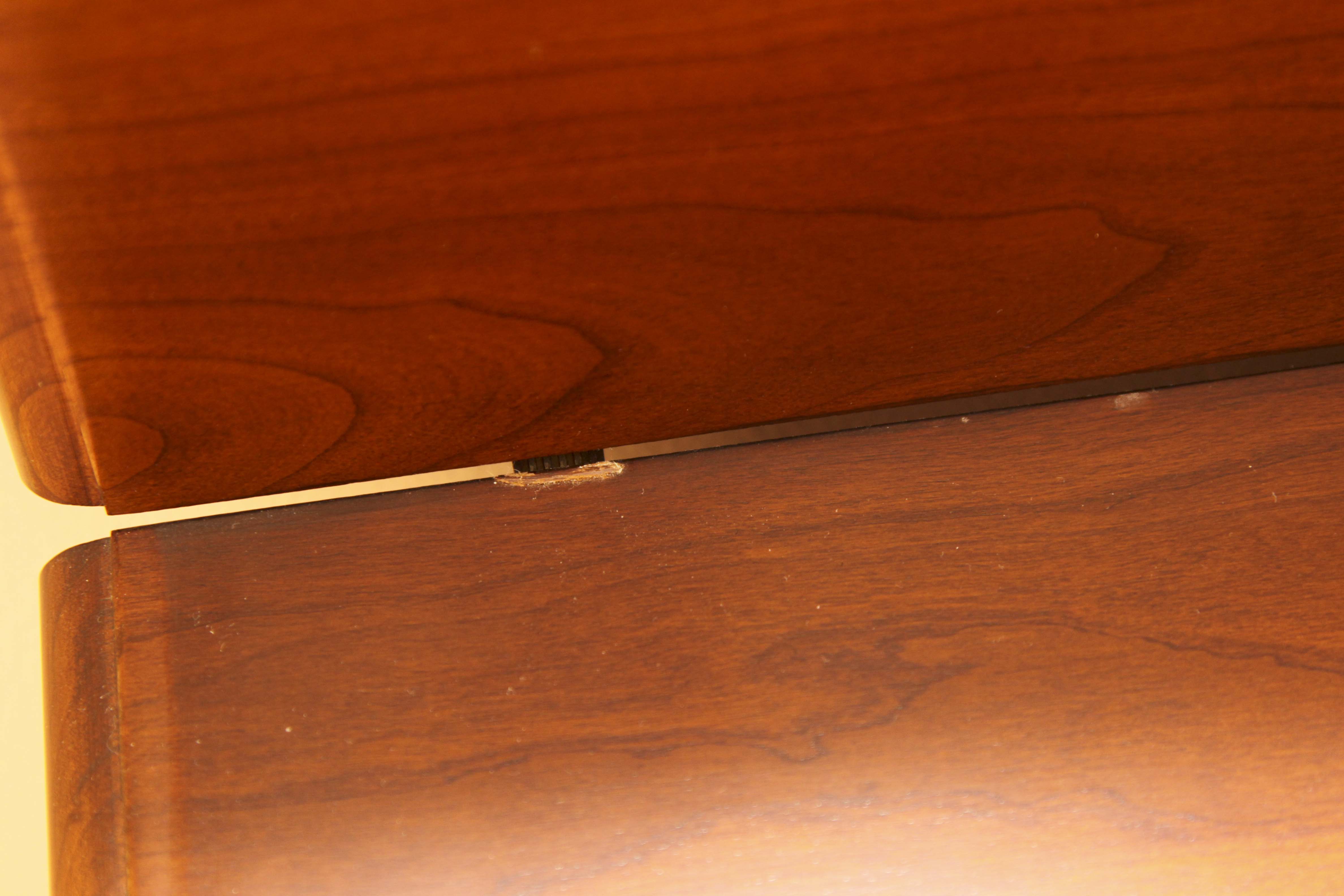 Stickley Fold-Over Top Game Table with Drawer