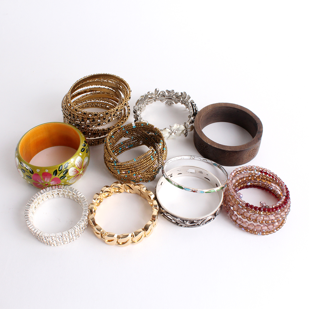 Collection of Bangle Bracelets