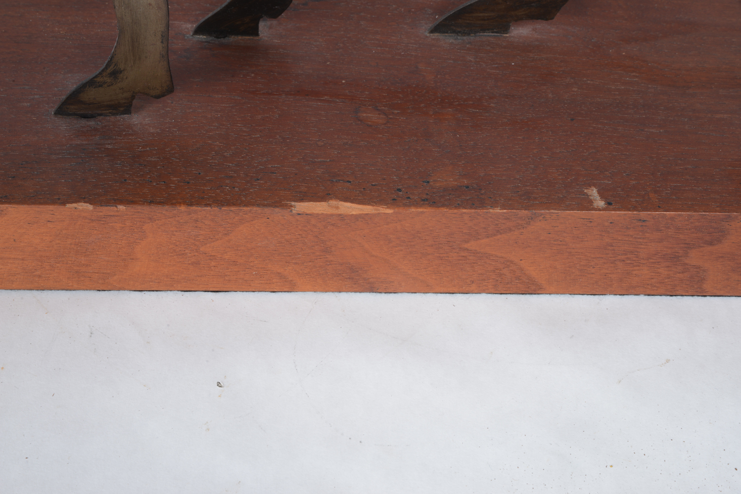 Signed Steer Sculpture