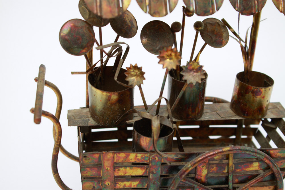 Copper and Brass Sculptures