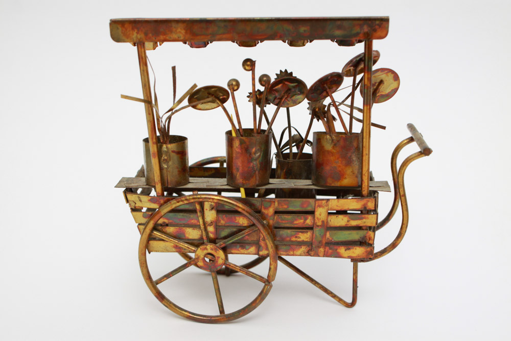 Copper and Brass Sculptures