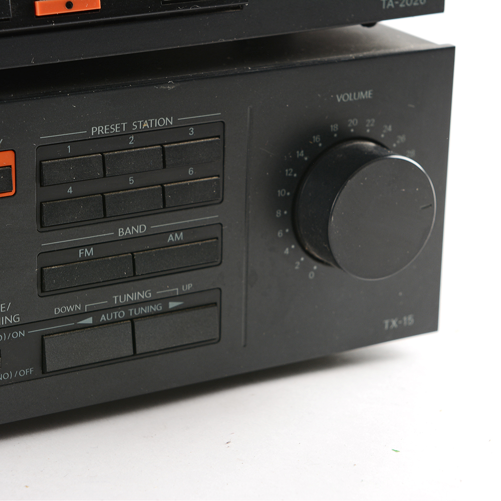 Onkyo Stereo AM/FM Receiver and Cassette Player