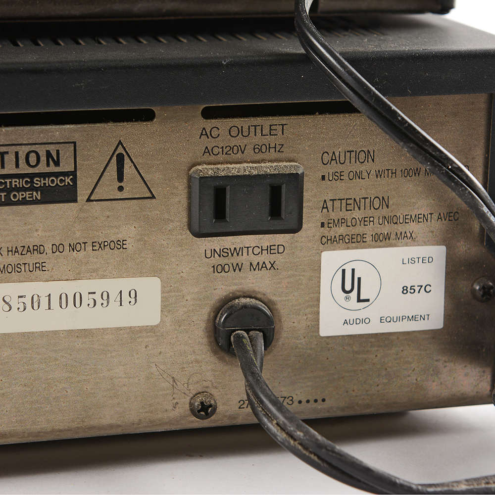 Onkyo Stereo AM/FM Receiver and Cassette Player