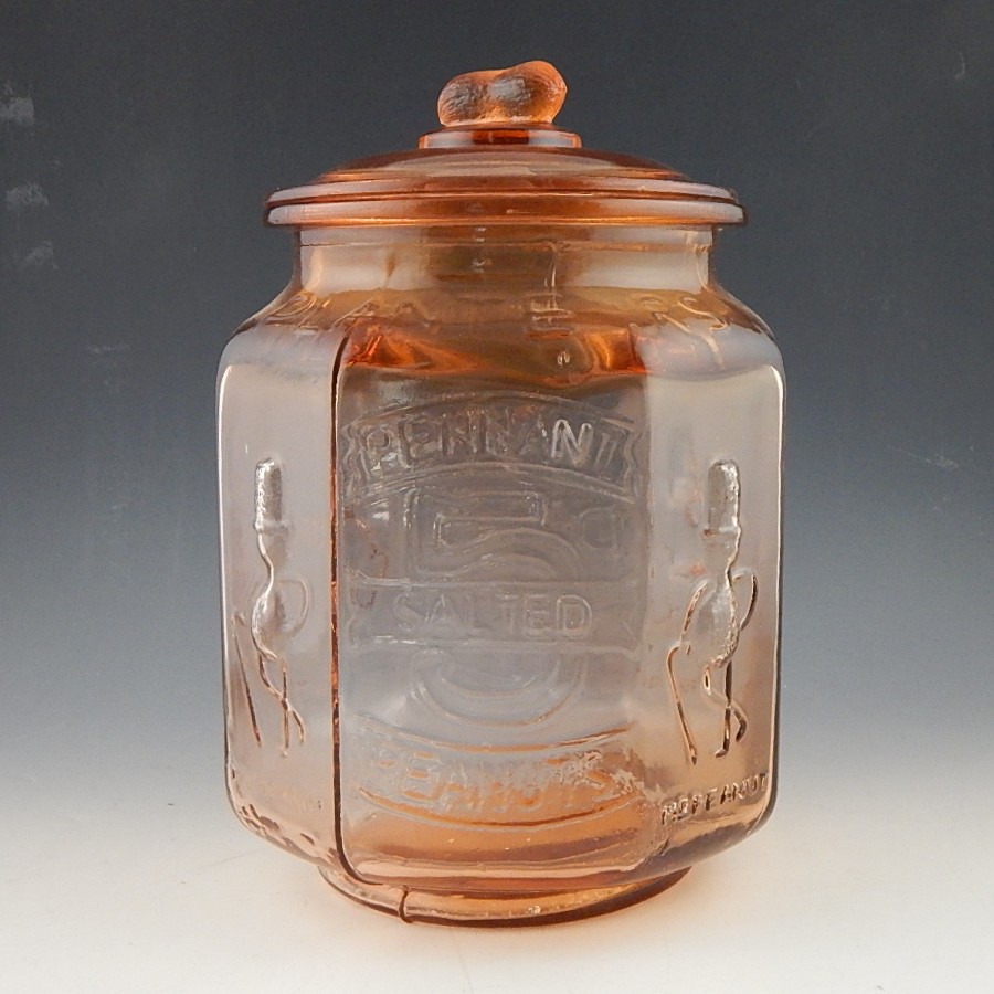 Planters Mr. Peanut Glass Jar