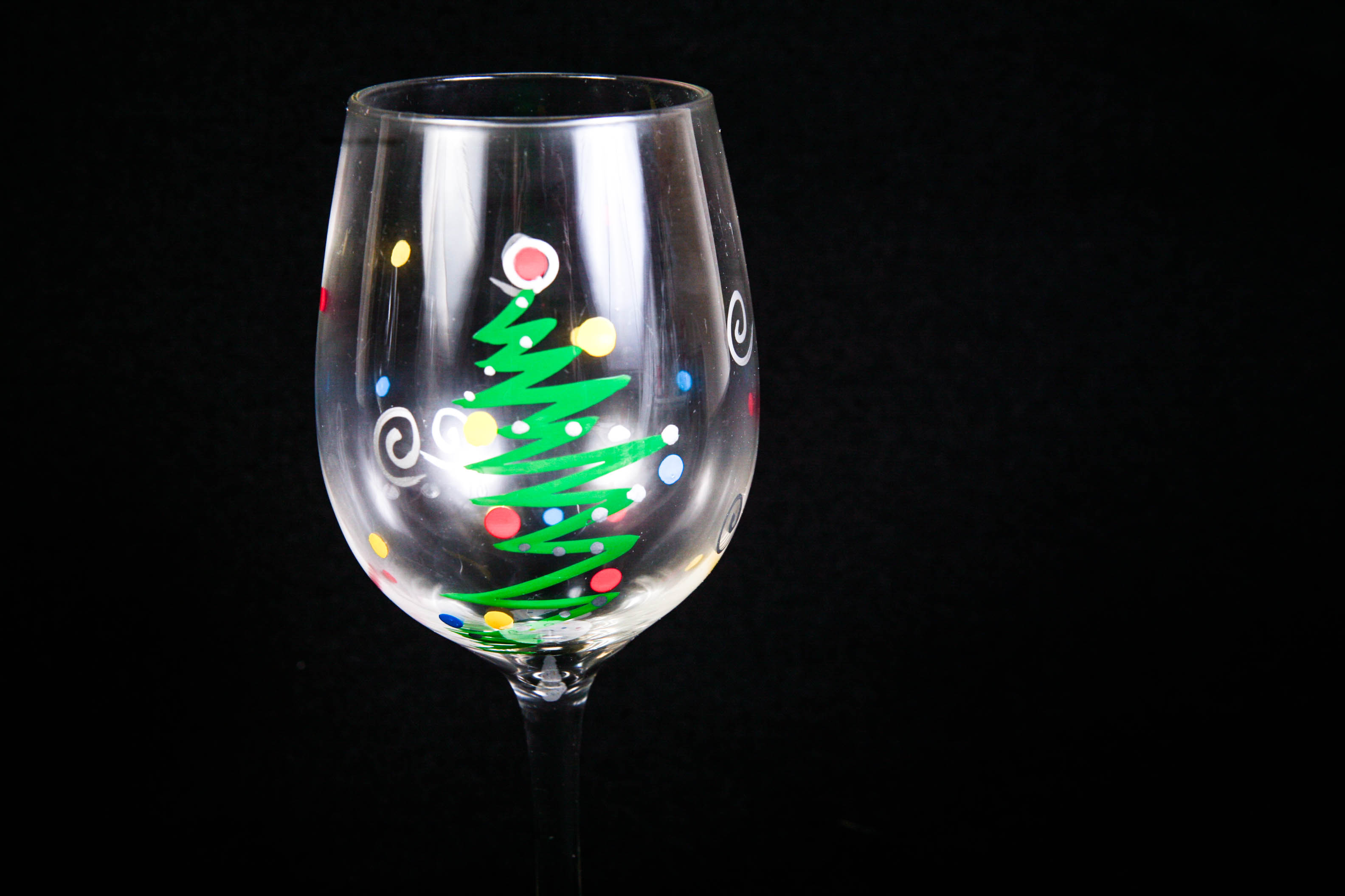 Eleven Holiday Wine Glasses