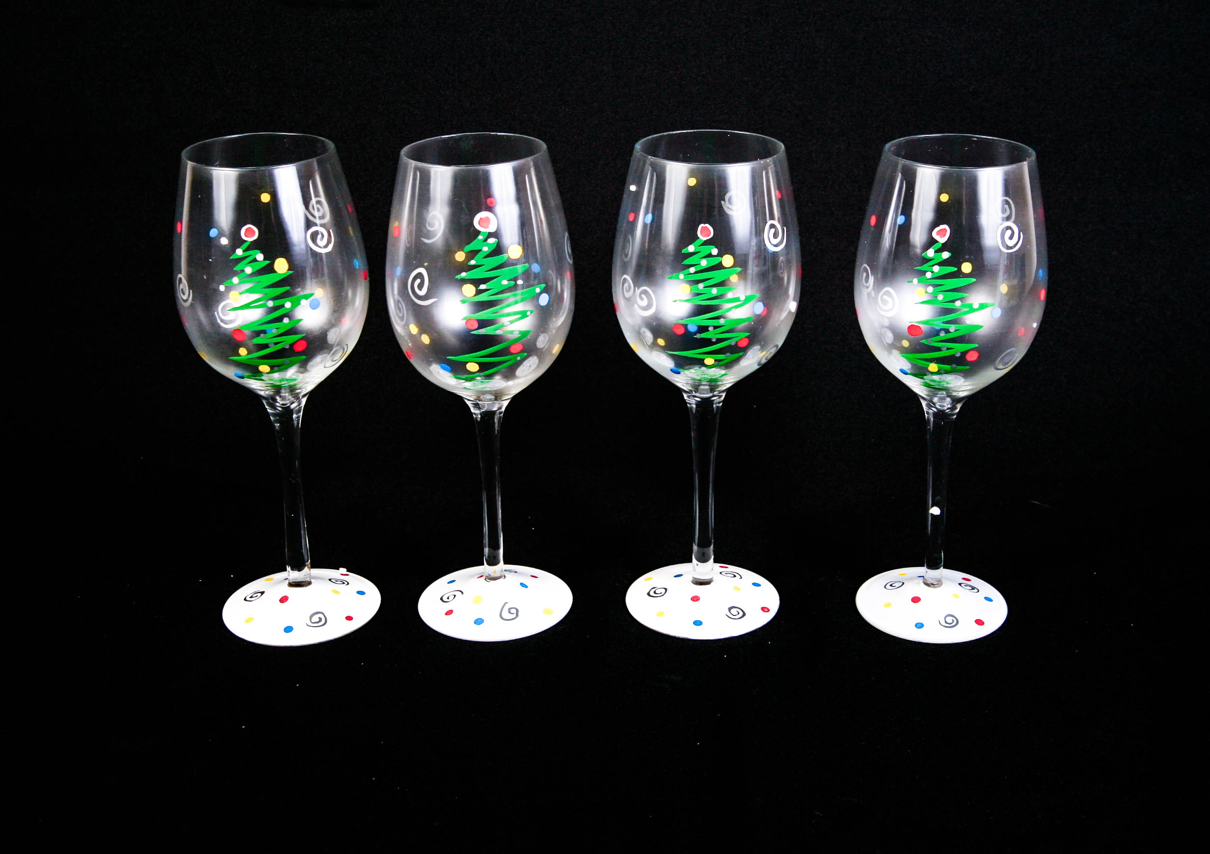 Eleven Holiday Wine Glasses
