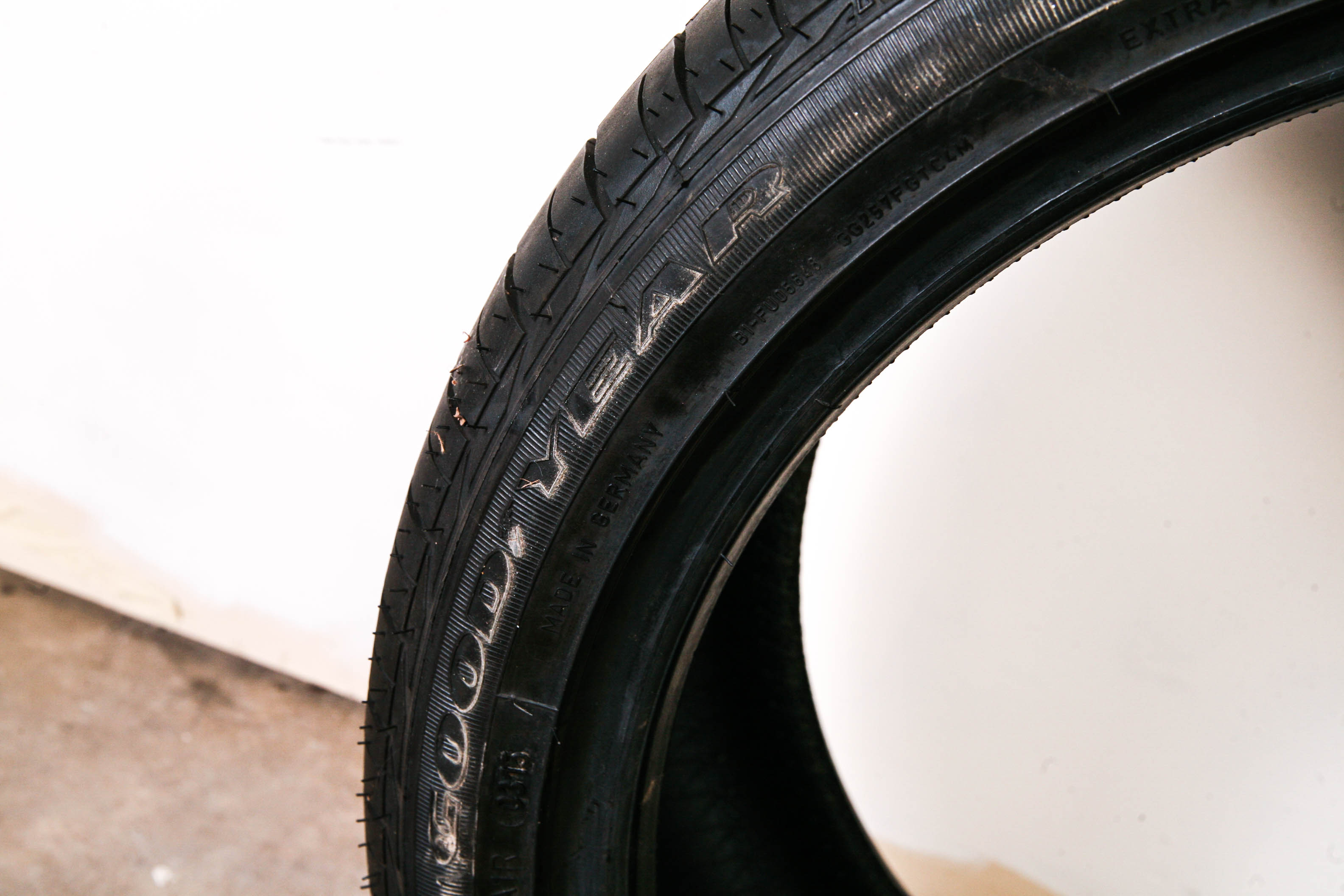 Pair of Goodyear Excellence 240/40R20 Tires