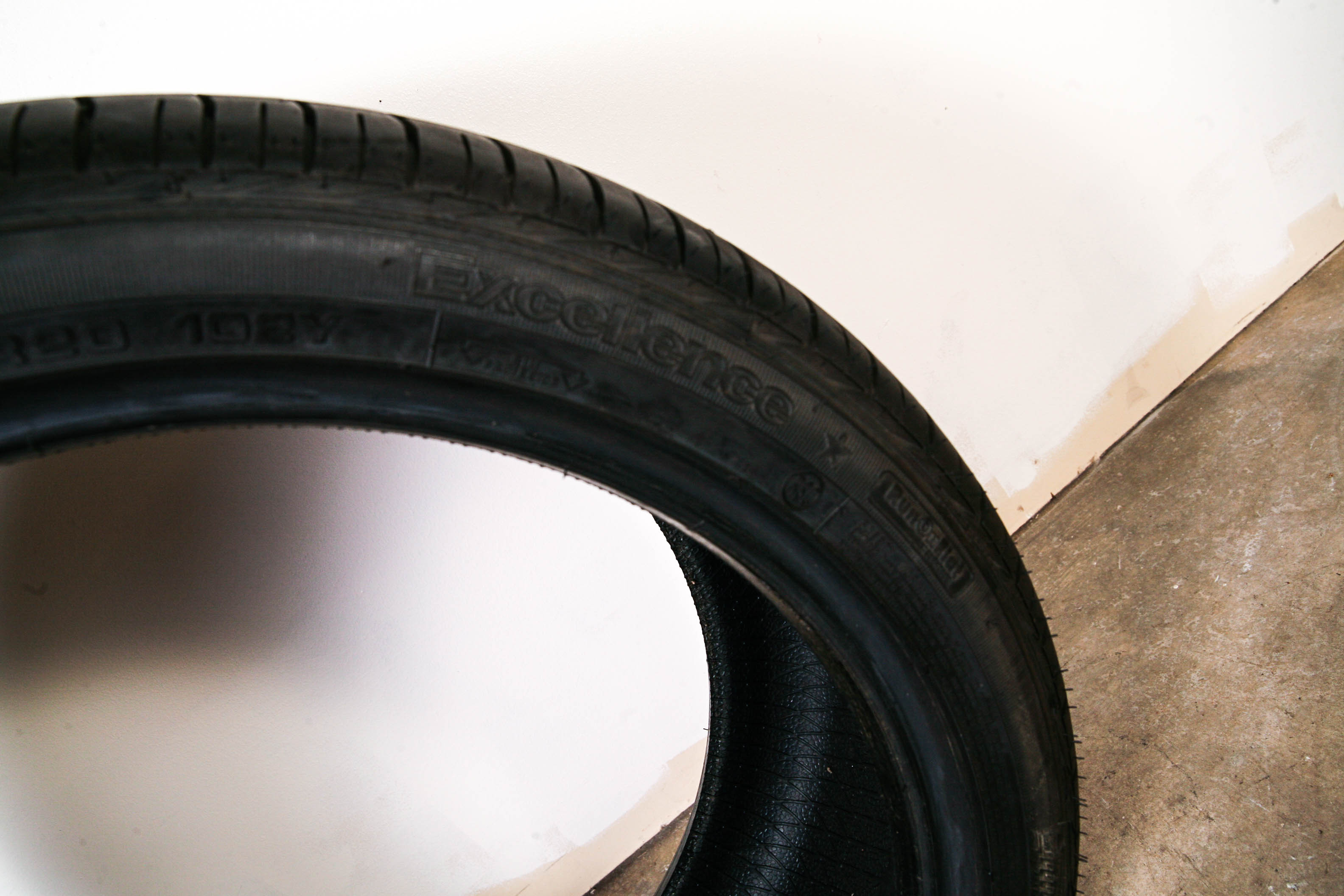 Pair of Goodyear Excellence 240/40R20 Tires