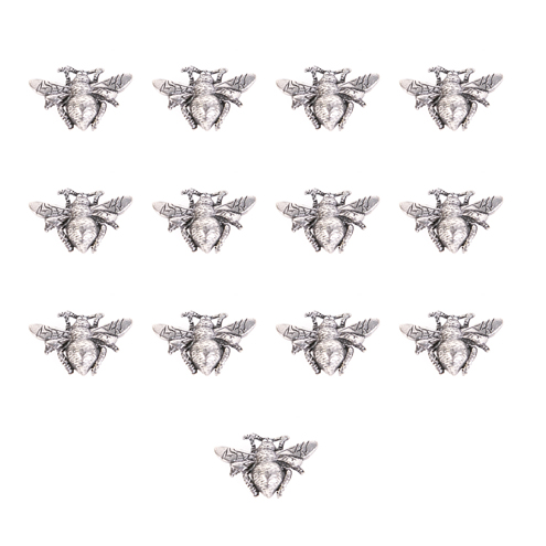 Thirteen  Jim Clift Designs Pewter Bee Lapel Pins