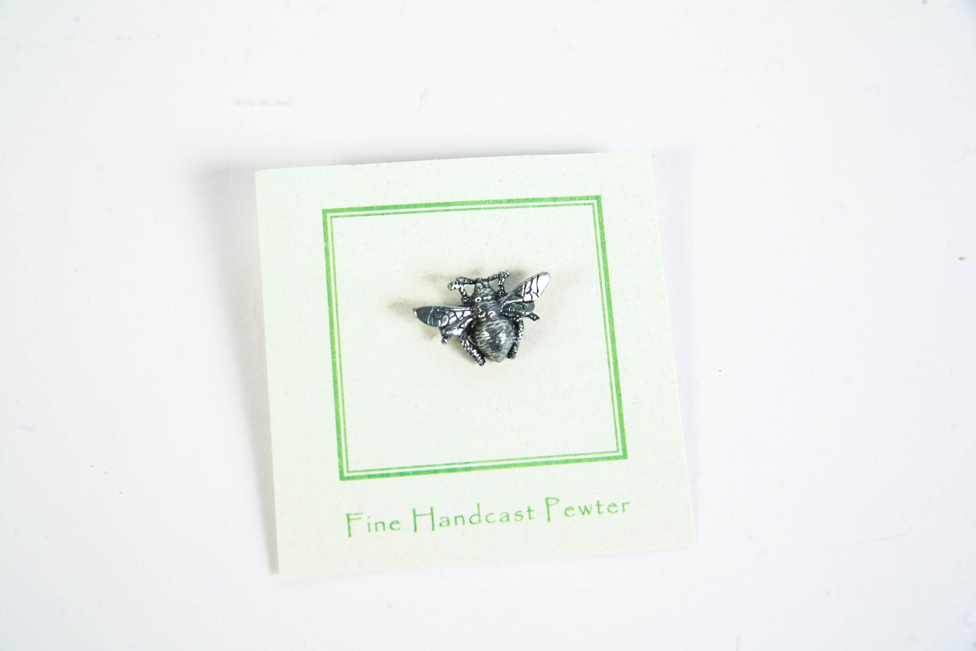 Thirteen  Jim Clift Designs Pewter Bee Lapel Pins