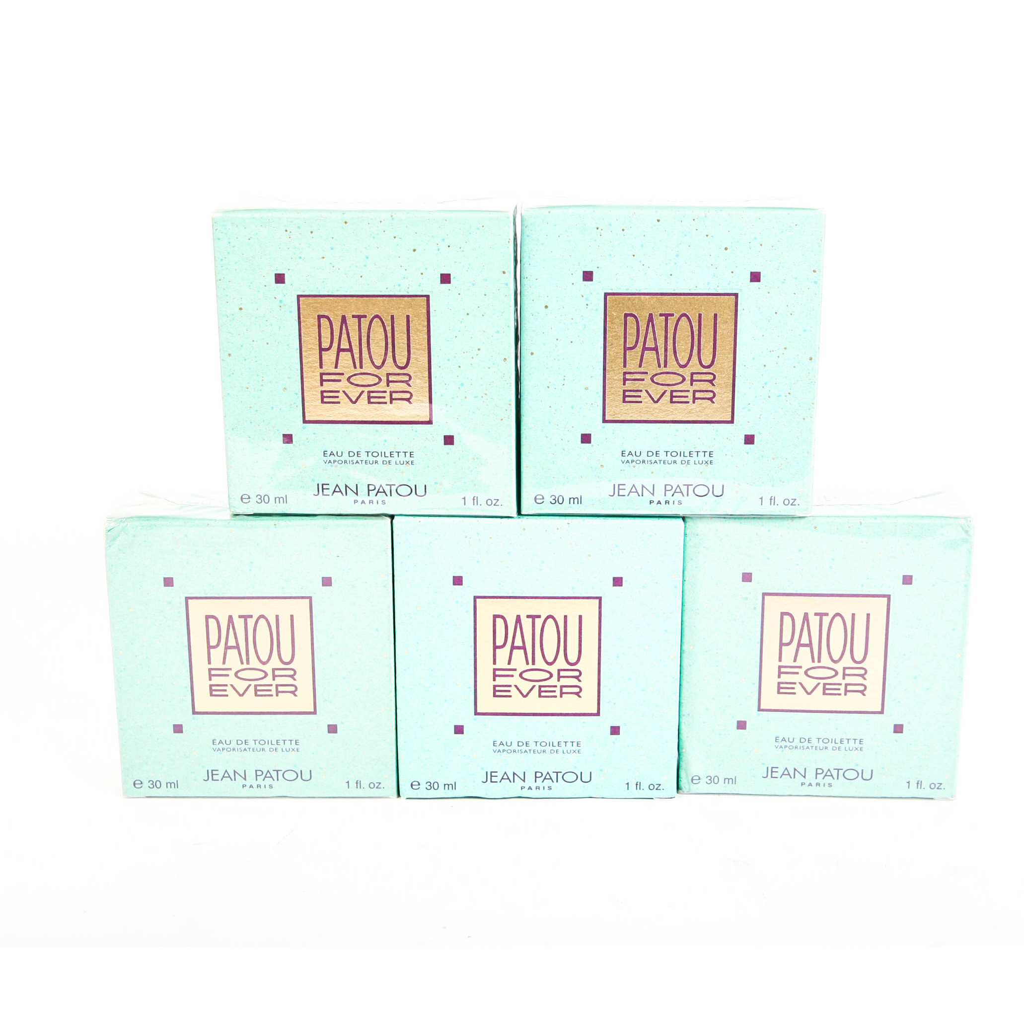 Five Bottles of Patou Forever Eau de Toilette