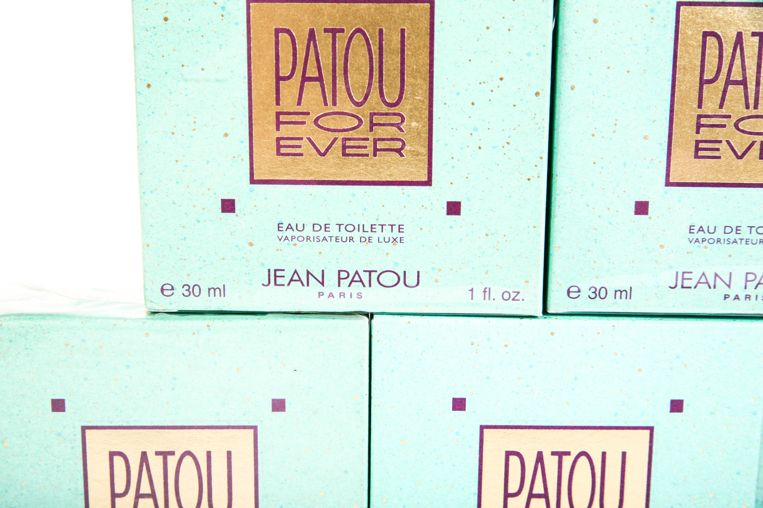 Five Bottles of Patou Forever Eau de Toilette