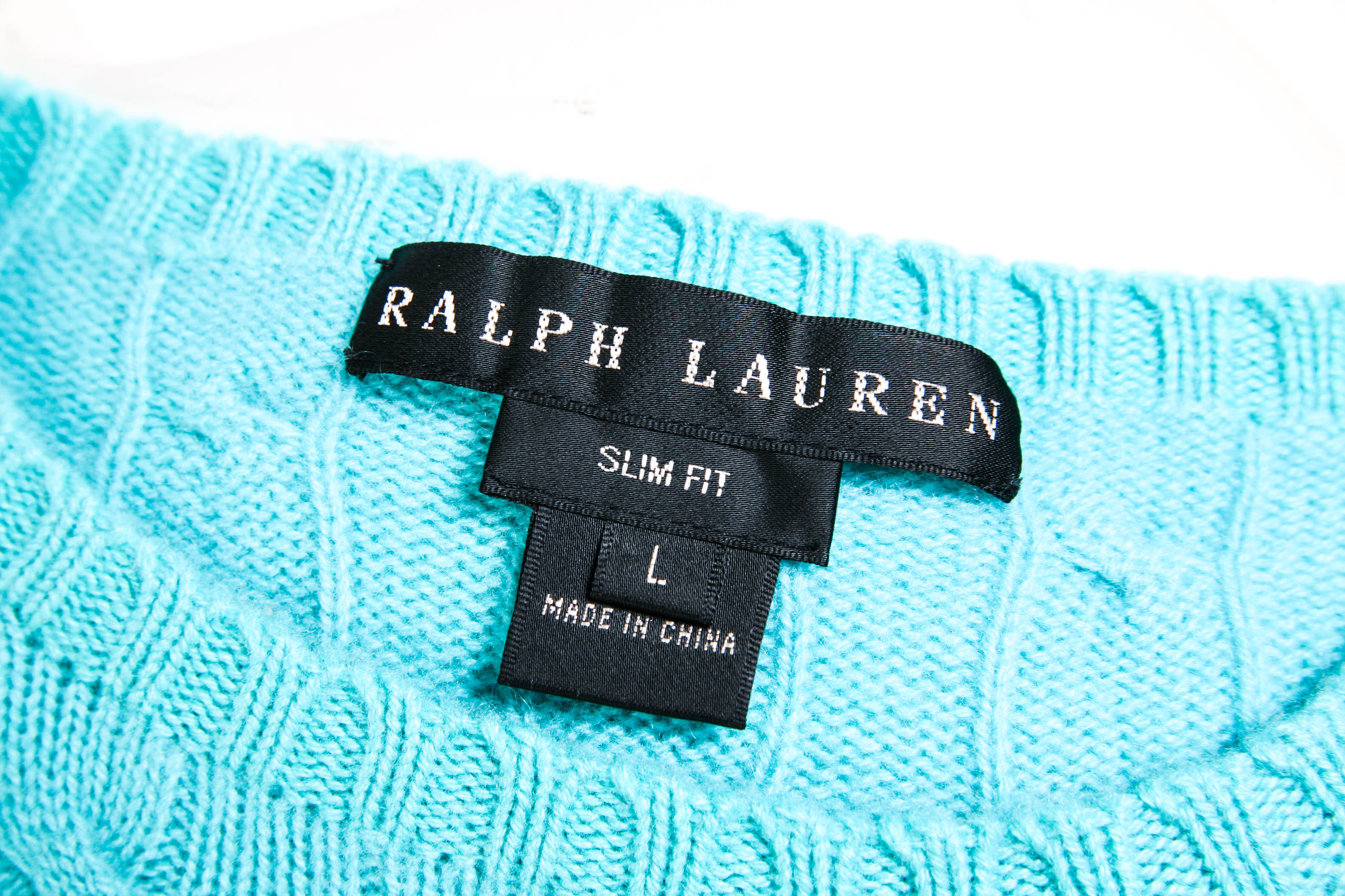 Ralph Lauren Black Label Slim Fit Cashmere Sweater