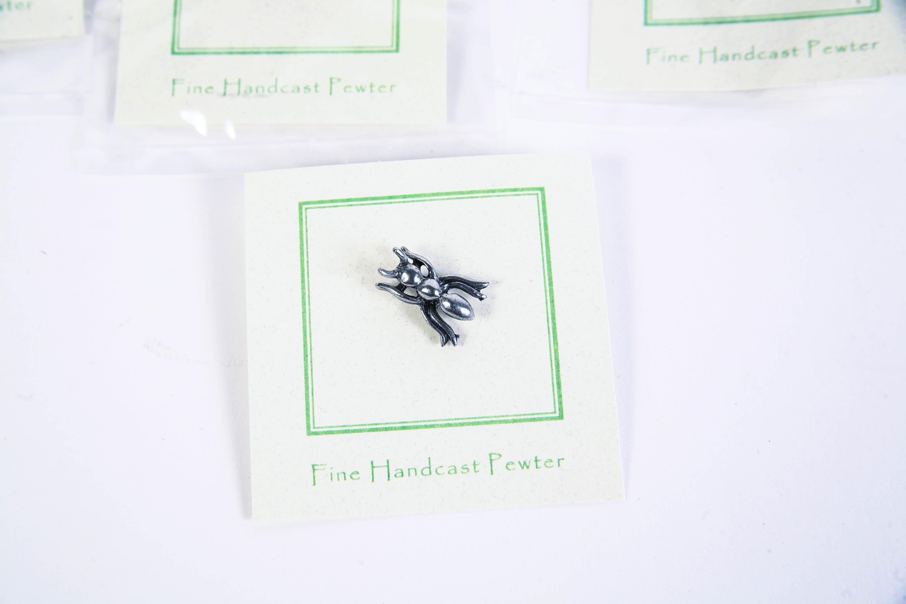 Thirteen  Jim Clift Designs Pewter Ant Lapel Pins