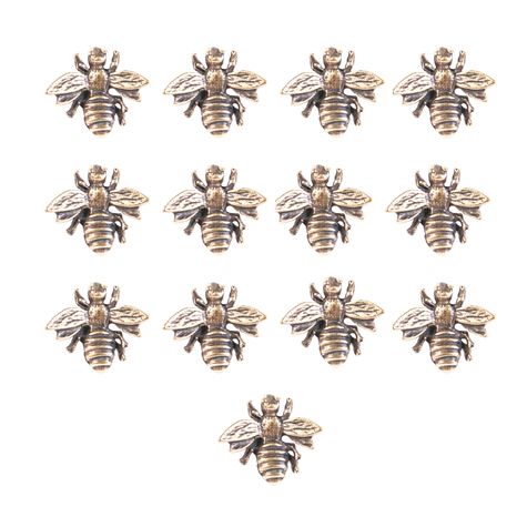 Collection of Jim Clift Bronze Bee Lapel Pins